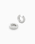 Bold Grooved Hoops Small