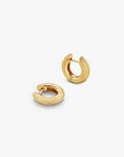Bold Grooved Hoops Small