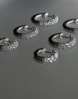 Bold Marquise Hoops Large