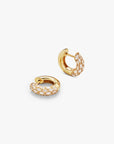 Bold Marquise Hoops Small