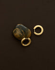 Bold Satin Hoops L Gull