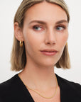 Bold Satin Hoops Large