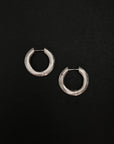 Bold Satin Hoops Large