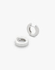 Bold Satin Hoops Small