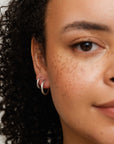 Classic Satin Hoops Large