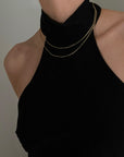 Collier Halskjede Gull