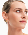 Dome Pave Hoops Large