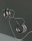 Dome Pave Hoops Large