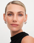 Dome Pave Hoops Large