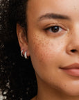 Dome Pave Hoops Medium