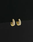 Dome Pave Hoops Small