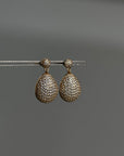 Drop Pave Studs Gull
