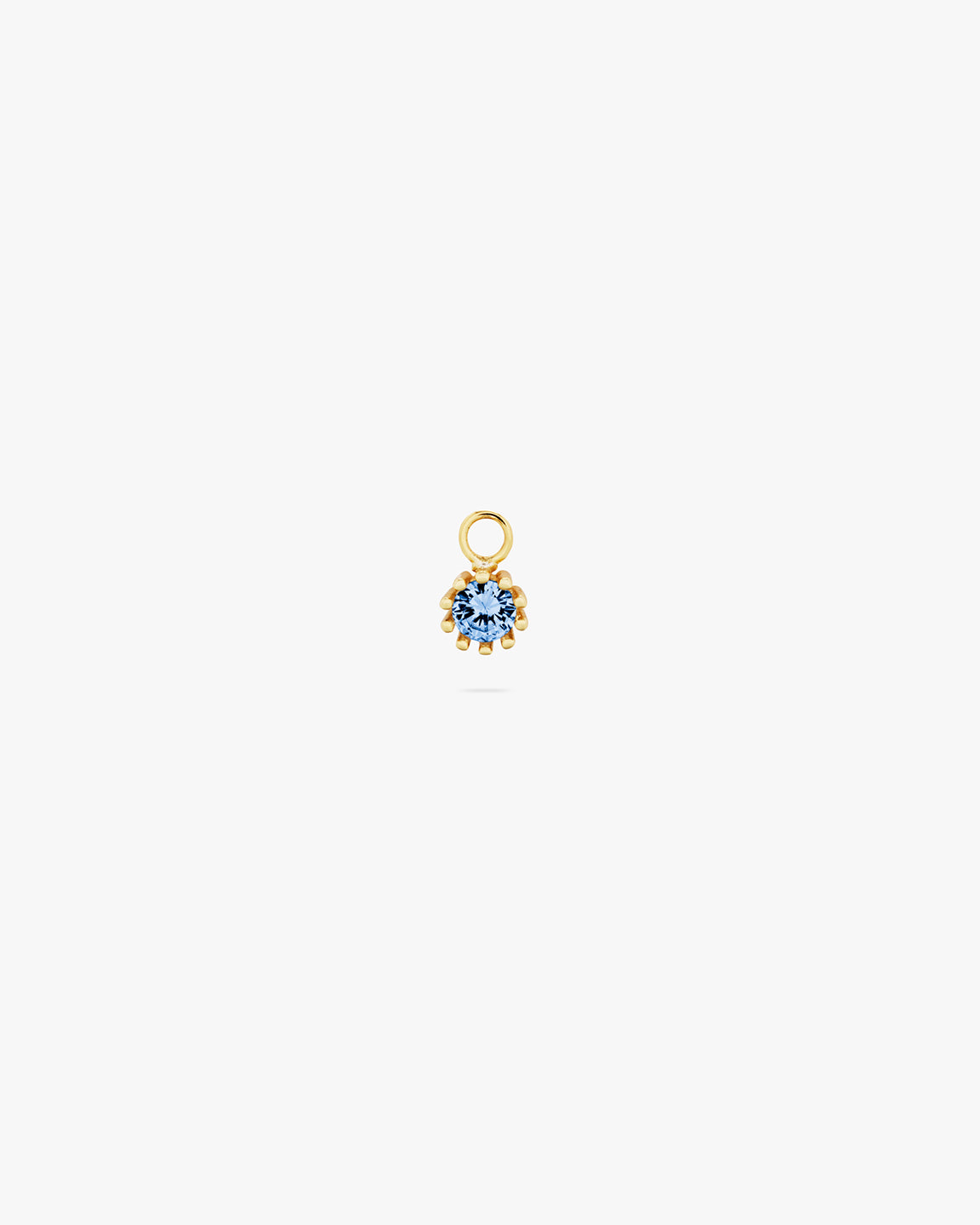 Flora Aquamarine Charm