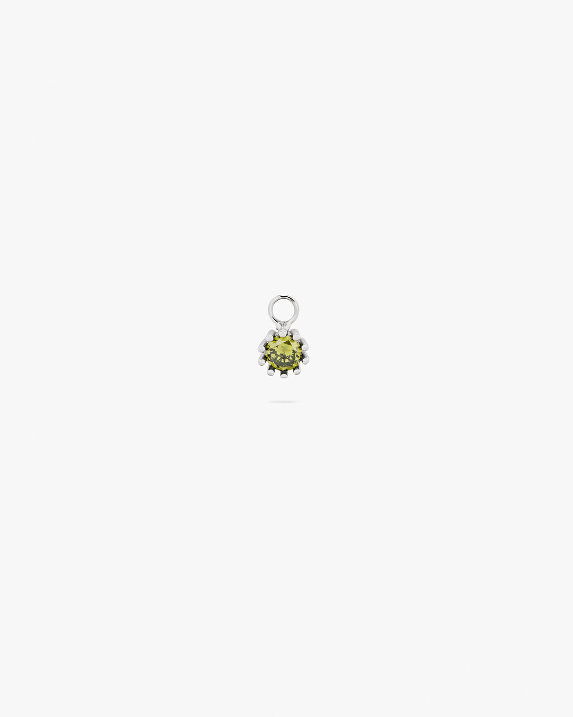 Flora Peridot Charm