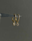 Pave Hoops Large