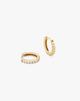 Pave Hoops Small