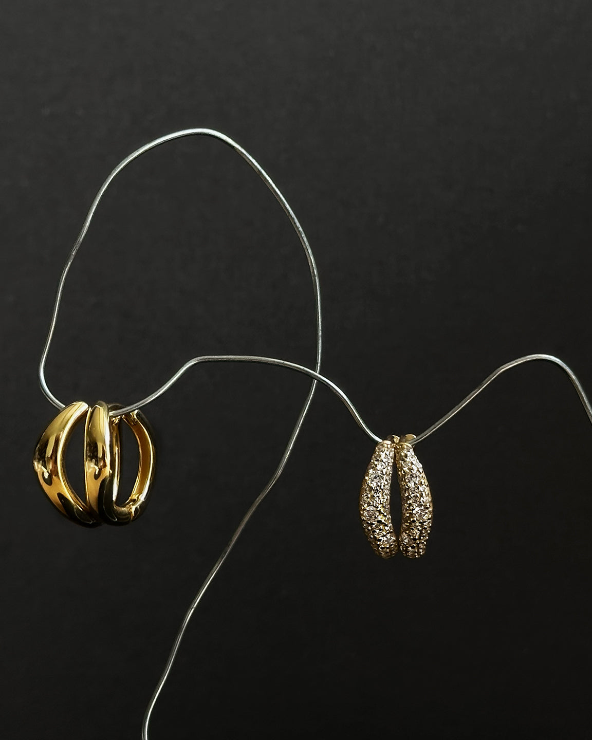 Wave Hoops Medium