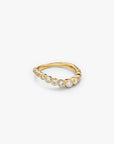 Wave Nona Ring