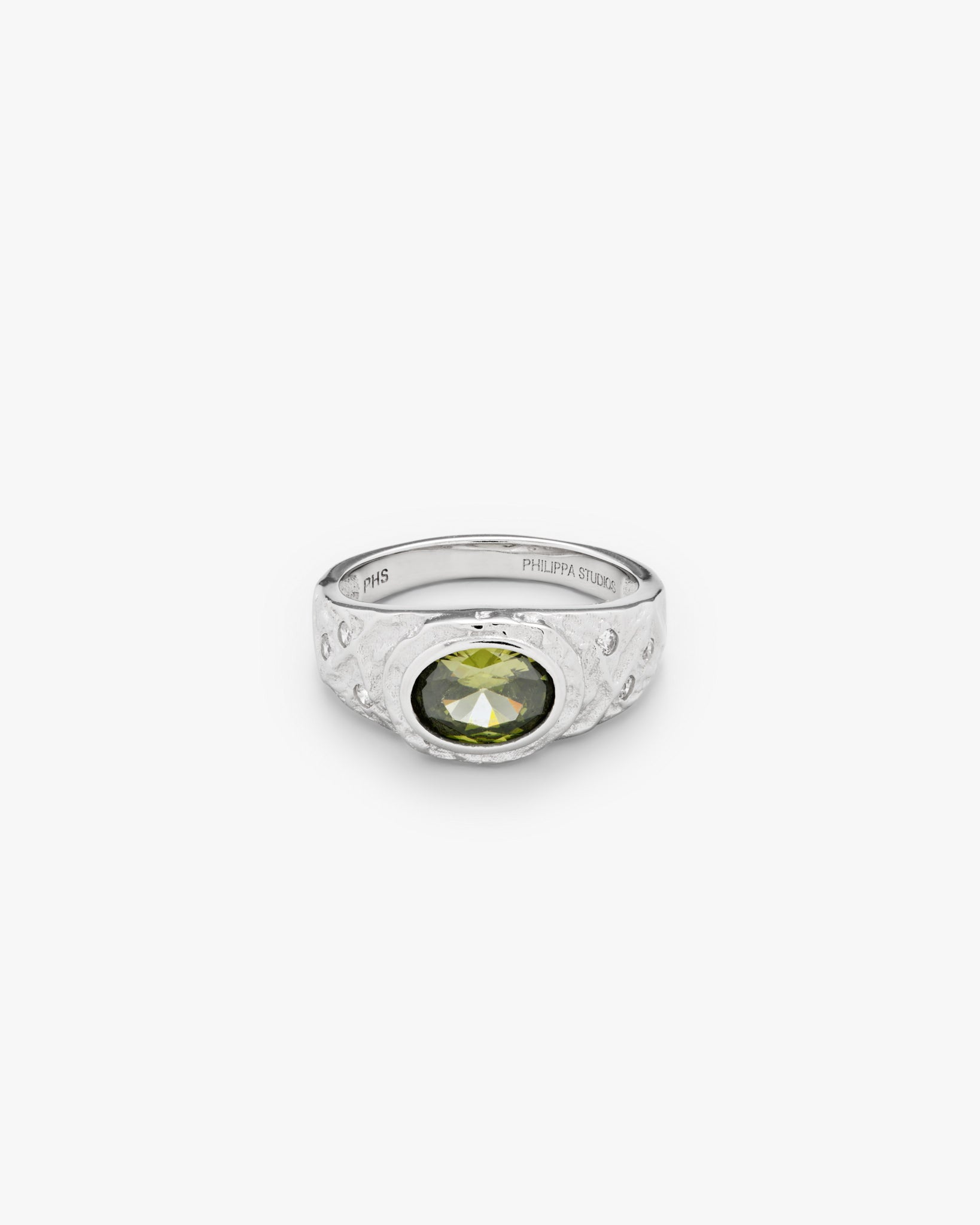 Aura Peridot Ring