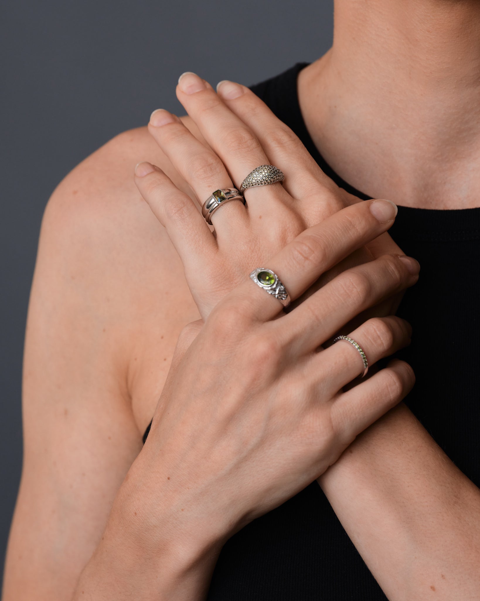 Ella Peridot Ring
