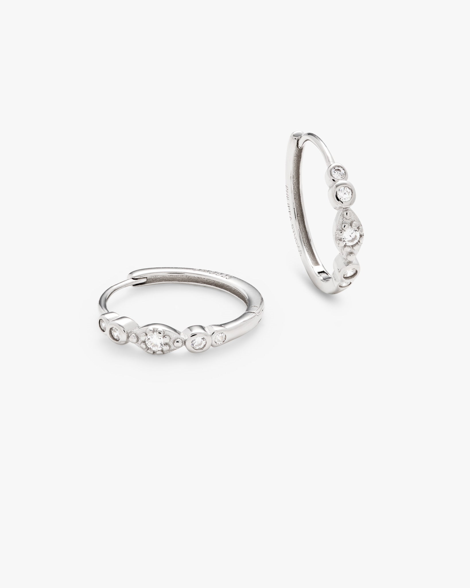 True Pave Hoops Large