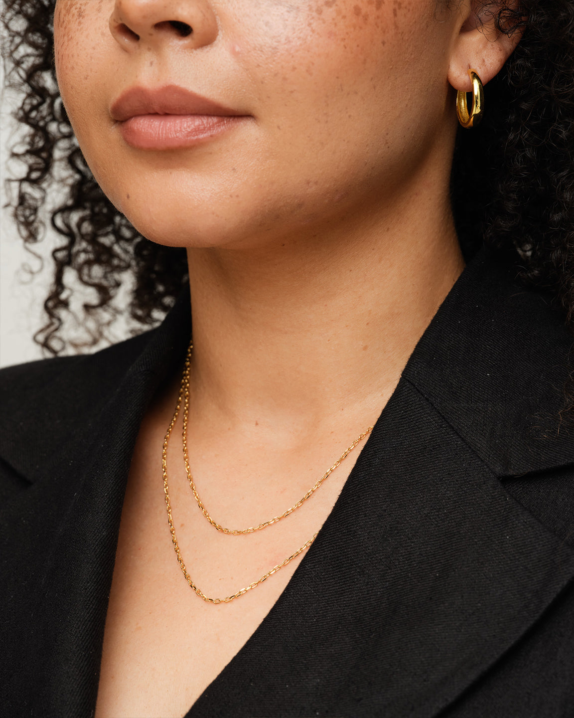 Collier Halskjede Gull 