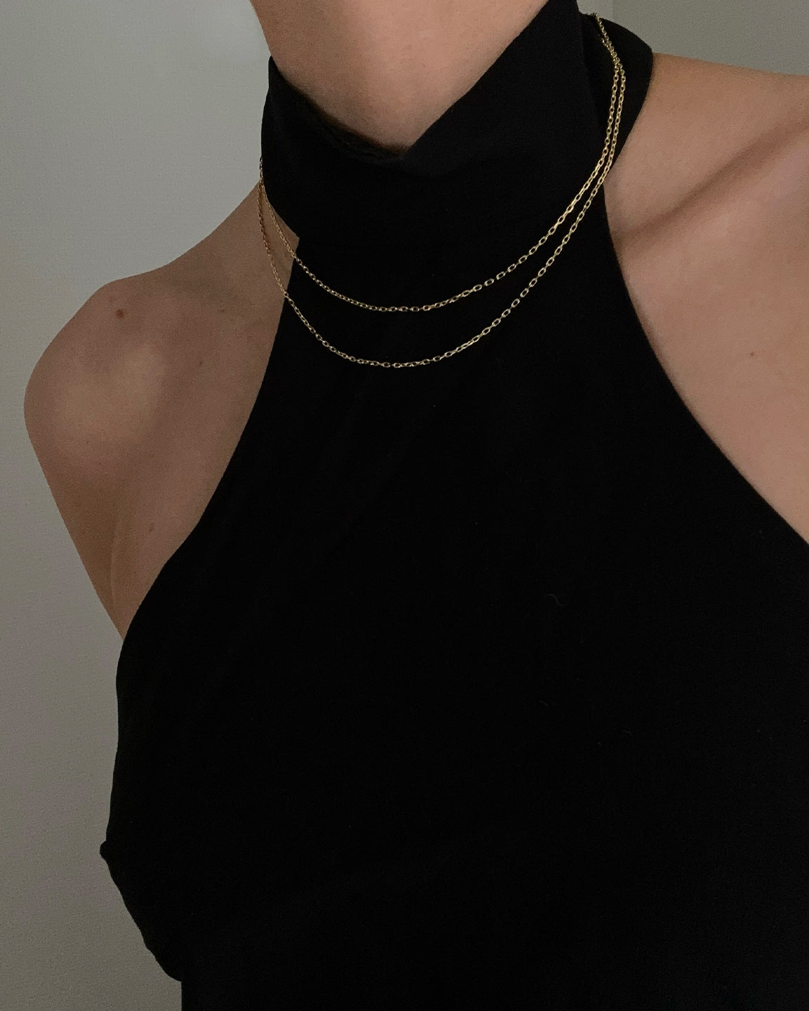Collier Halskjede Gull 