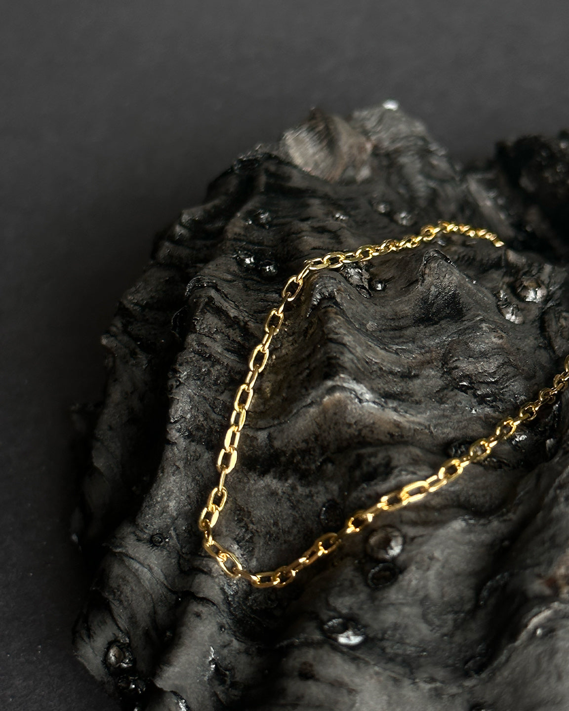 Collier Halskjede Gull 