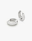 Dome Pave Hoops Medium