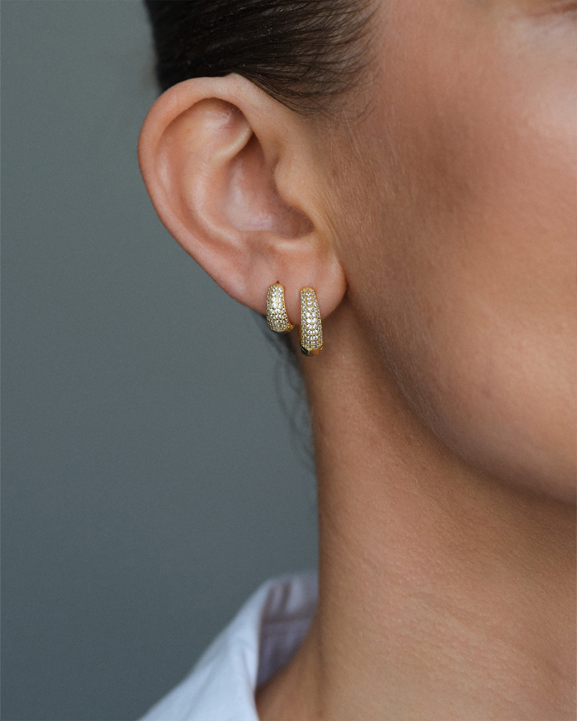 Dome Pave Hoops M Gull 