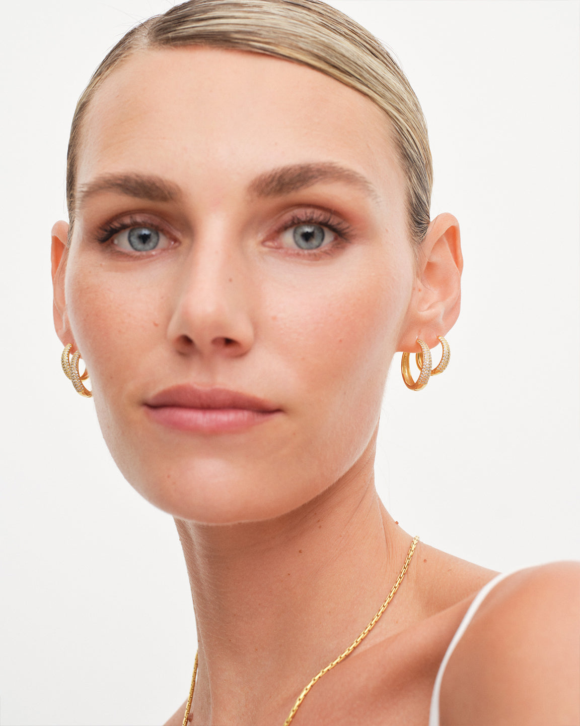 Dome Pave Hoops XL Gull 