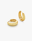 Dome Satin Hoops M Gull 