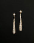 Drop Dew Pave Studs Gull 