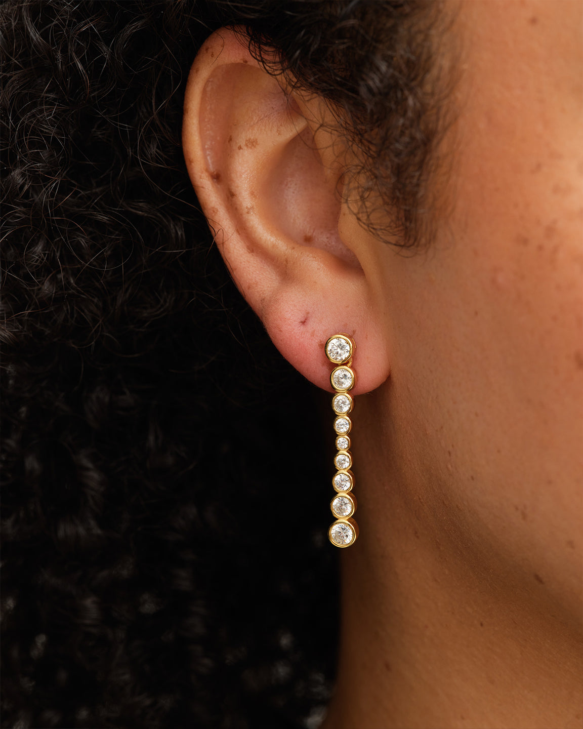 Drop Nona Studs Gull #Gull
