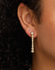 Drop Nona Studs Gull 