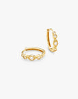 True Pave Hoops Medium