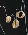 Wave Pave Hoops Large