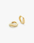 Wave Satin Hoops S Gull 